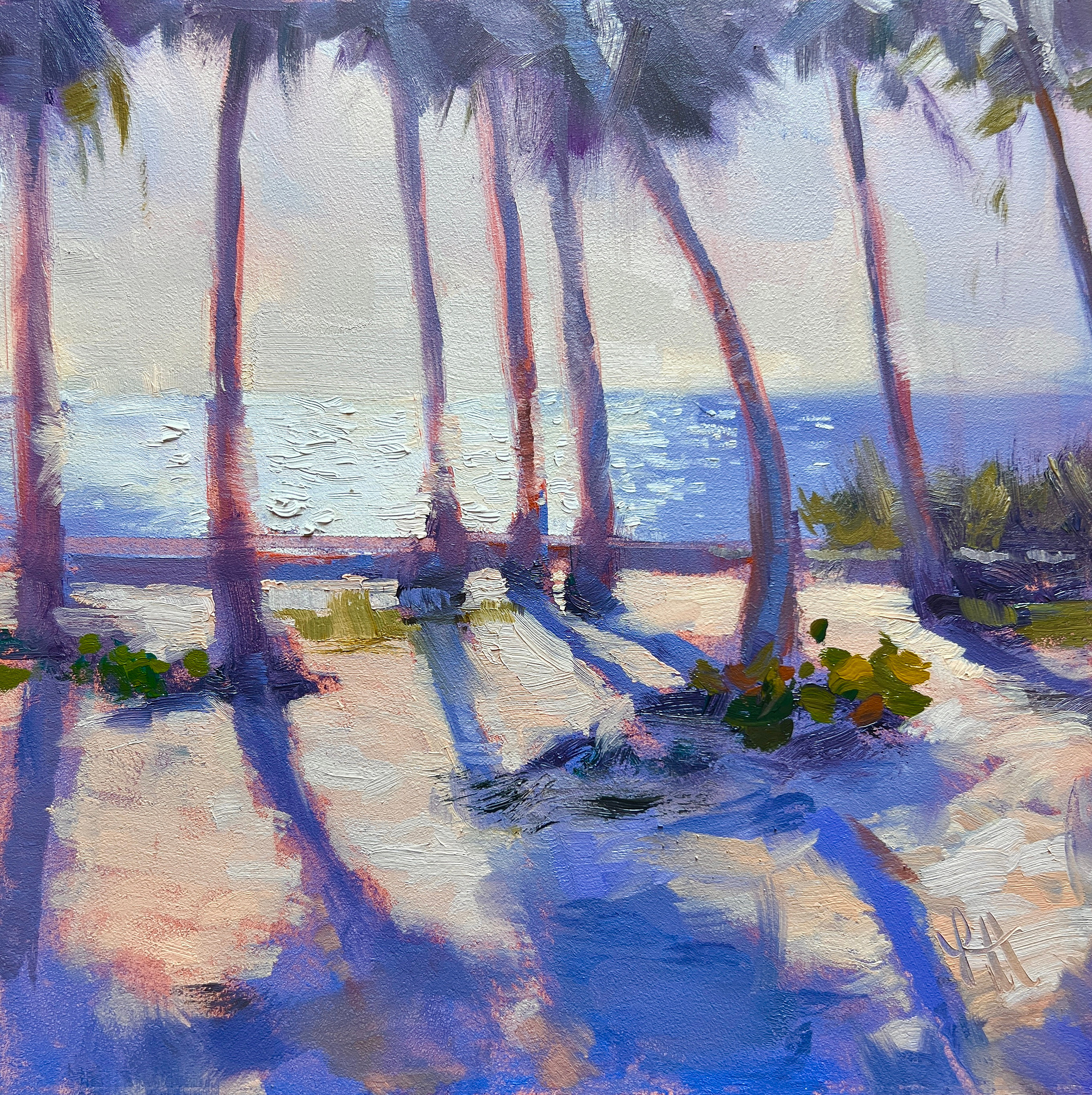 Blinding Sunrise, 2025
8 x 8 Oil on Panel
Painted En Plein Air
Biscayne Nature Center - Miami, FL